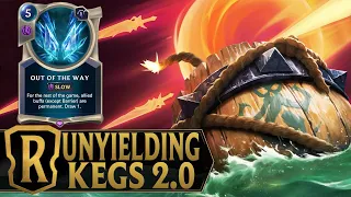 UNYIELDING KEGS 2.0 - Gangplank Keg Control Deck - Legends of Runeterra World Ender Gameplay