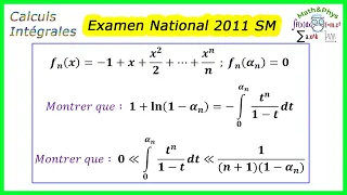 Calculs Intégrales - Suite Implicite - Examen National 2011 Rattrapage - 2 Bac SM