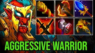 AGGRESSIVE TROLL WARLORD IS BACK INCREDIBLE HARD CARRY PRO GAME PLAY