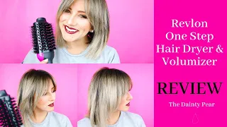 Revlon One Step Hair Dryer and Volumizer Review || The Dainty Pear