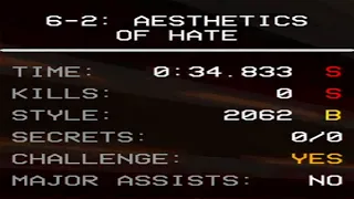 ULTRAKILL 6-2 0:34.833 (Aesthetics of hate) (Gabriel rematch)