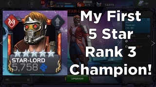 My First 5 Star Rank 3 Champion! - Rank Up & Gameplay - Marvel Contest of Champions