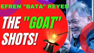 🎯THE "GOAT" SHOTS THAT LIVE FOREVER! | Efren Bata Reyes