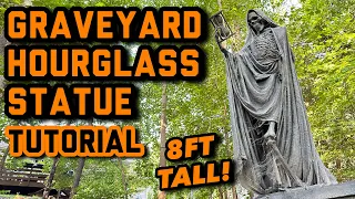 8ft Graveyard Skeleton Statue - TUTORIAL