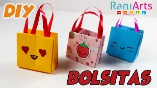 DIY - BOLSITAS DE REGALO ORIGAMI - GIFT BAGS