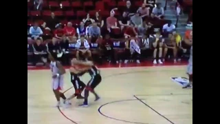 Denzel Valentine Pushes Teammate During Summer League Game