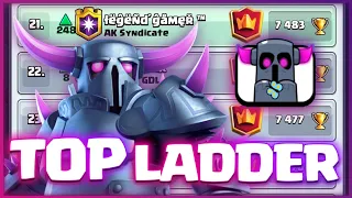 ROAD TO TOP 1 WITH PEKKA BRIDGE SPAM 🥇 - Clash Royale !