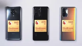 Redmi K40 Pro vs Redmi K40 vs Redmi K30 Pro! КТО БЫСТРЕЕ? Snapdragon 870 ХОРОШ!