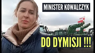 ŁUKÓW. Rolnicy są rozgoryczeni. "Minister Kowalczyk do dymisji"