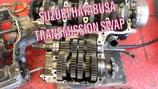 Suzuki Hayabusa Transmission Removal / Swap : GSX1300R