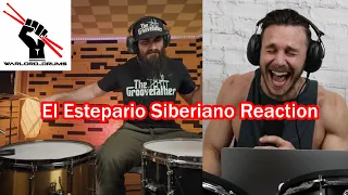 EL ESTEPARIO SIBERIANO - BLINDING LIGHTS - THE WEEKND | DRUM COVER - REACTION VIDEO