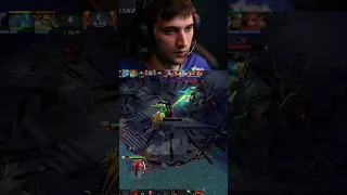 tried to deny himself to neutrals but arteezy was on #dota2 #dota2highlights