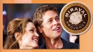 Brad Pitt Angelina Jolie and Their Miraval Wine Bottled by Jolie-Pitt and Perrin
