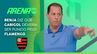 Benja diz que Gabigol deveria ser punido no Flamengo: "Não pode achar normal" | Arena SBT (15/03/21)