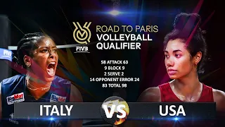 Italy vs USA | Women's OQT 2023