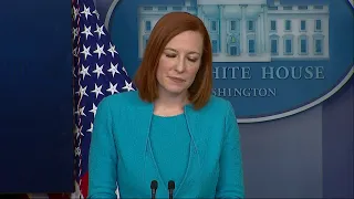 WATCH LIVE: White House holds daily briefing with Press Secretary Jen Psaki