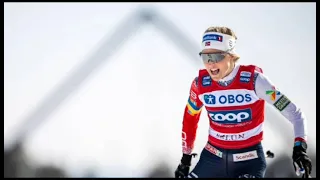 Therese Johaug tvåa i Birkebeinerrennet