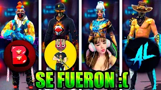 BUSCANDO A LOS INFLUENCERS QUE ABANDONARON FREE FIRE😱 *ADIOS*