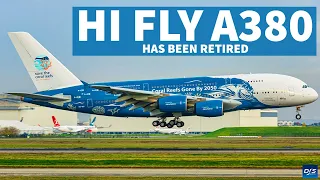 Hi Fly Retires A380