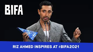 Riz Ahmed gives an inspiring speech at #BIFA2021