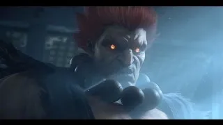 Tekken 7 PS4 Gameplay of Akuma vs Heihachi - TGS 2016