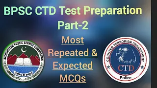 CTD Corporal Test Preparation, From Past Papers