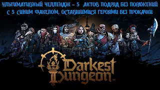 [#3] Darkest Dungeon II с 5 синим факелом героями без прокачки. Прохождение на русском.