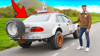 IL CRÉE UN PROTOTYPE VOITURE 4X4 : UNE LOCOMOTIVE !  🩻💨