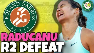 Raducanu DEFEATED by Sasnovich ❌ | French Open 2022 | GTL Tennis News