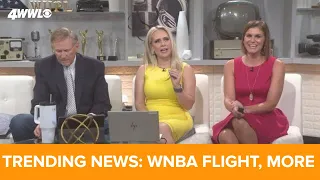 Trending News: Controversial Commencement speech, WNBA players take flight, Best burger