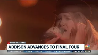 Addison Agen proceeds to The Voice finale