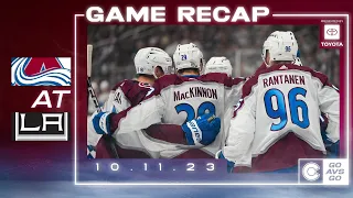 The Boys Are Back | Toyota Game Recap 10/11/2023
