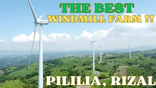 The Best WINDMILL TURBINE | Pililia Rizal | Moto Adventure Montalban To Pililia Rizal! Sobrang Ganda