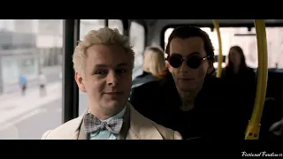 Crowley and Aziraphale - Haunted