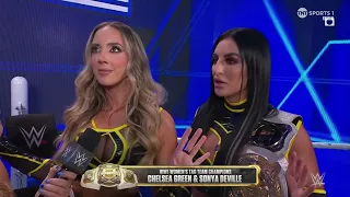 FULL SEGMENT: Bianca & Charlotte confronts Chelsea Green & Sonya Deville | WWE SmackDown 7/28/23