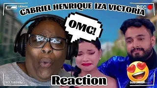 GABRIEL HENRIQUE FT IZA VICTORIA - RUN TO YOU REACTION