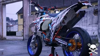 KTM EXC 350 SUPERMOTO Project | KTM Tuning Story (Stuntriding/Enduro) BIKESTORY
