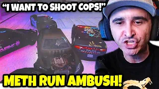 Summit1g METH RUN AMBUSH Plan TURNS INTO A WAR With COPS! | GTA 5 NoPixel RP