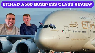 Etihad A380 Business Class Heathrow to Abu Dhabi | The BEST Business Class in the Middle East?