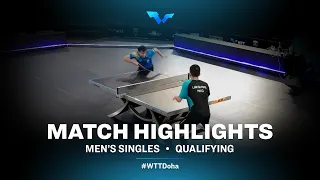 Lam Siu Hang vs Liu Dingshuo | MS | WTT Contender Doha 2022 (Qual)