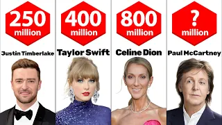 The Richest Singers in the World 2024/top 50 Net Worth comparison