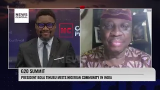 G20 Summit: President Bola Tinubu Meets With Nigerian Community in India | NC Prime | 08/09/2023