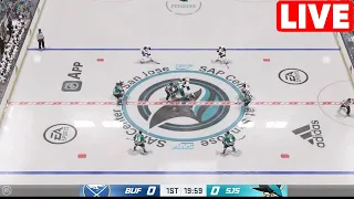 NHL LIVE - San Jose Sharks vs Buffalo Sabres - 27th Jan 2024 | NHL Full Game Highlights NHL 24