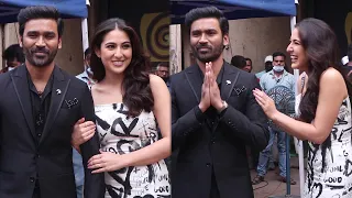 Sara Ali Khan Having Fun Masti With Dhanush On Set Of Koffee With Karan