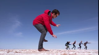 A Giant Fun in the Salar de Uyuni