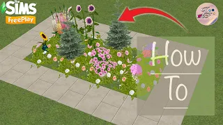Sims FreePlay 🌾💐🪷| How To Make The Garden Patch | By Joy.