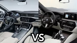 Audi A7 VS BMW 6 Series - INTERIOR