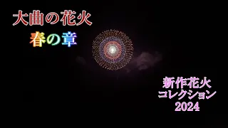 2024 大曲の花火 春の章 新作花火コレクション OMAGARI HANABI SPRING