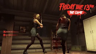 AJ Mason Kills Counselors with Weapon Kills! Friday the 13th: The Game