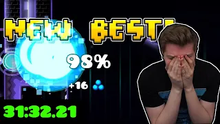 I beat an Extreme Demon in 44 minutes and 38 seconds